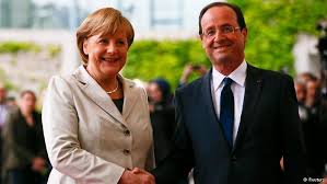 Angela Merkel, Francois Hollande (--dw.de)