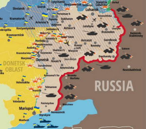 Contact line: Volnovakha near lower DPR handle.