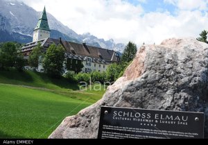 Hotel Schloss Elmau in Krun, Bavaria, site of the 2015 G7 Summit (--alamy.com)