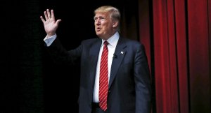 US Presidential Candidate Donald Trump