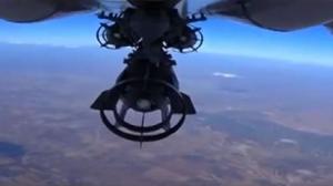 Russian aircraft during air strike on Islamic State (--yahoo)