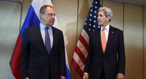 Sergei Lavrov, John Kerry (--Sputnik/AFP/Christof Stache)