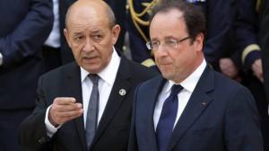 Jean-yves Le Drian, Francois Hollande (--ouest-france.fr)