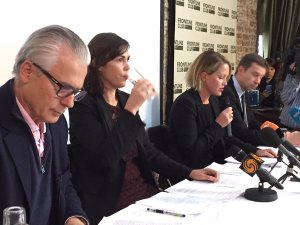 Brett Mason tweets: "Australian lawyers Jennifer Robinson and Melinda Taylor describe a resounding victory for Julian Assange." 