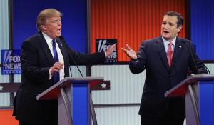 Donald Trump, Ted Cruz, GOP Debate