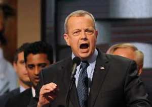 John Allen at DNC (--Paul Hennessy/Polaris/Newscom)