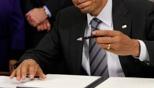Acting U.S. President signs bill